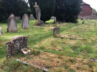 Amelia Penney and Elizabeth preston,  (grave in Foreground) ©fnrc